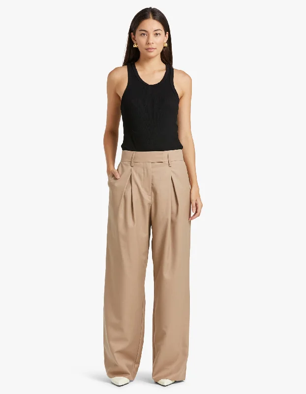 The Margot Trousers - Porcini