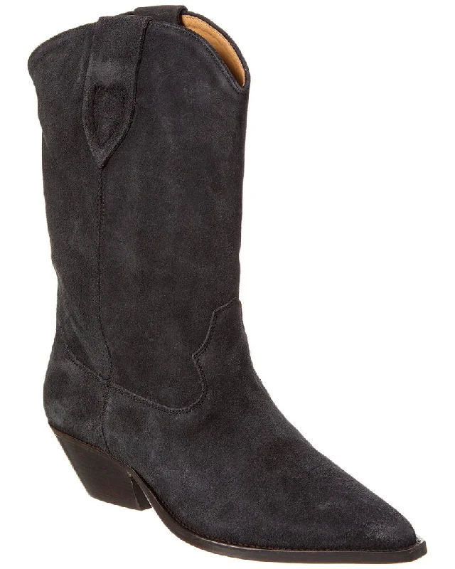 Isabel Marant Duerto Suede Cowboy Boot