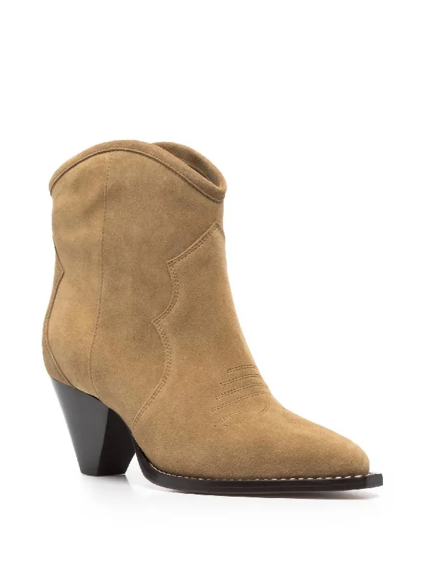 Women's Darizo Booties In Taupe