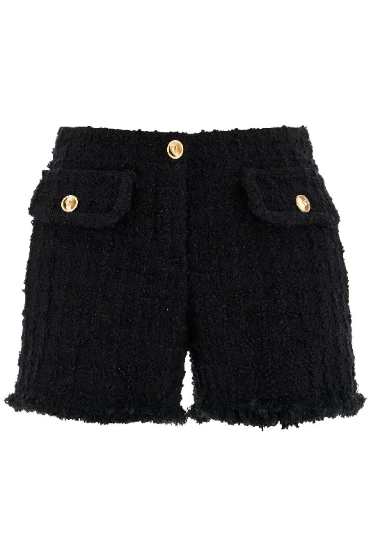 ""heritage tweed mini shorts 1015377 1A10096 BLACK