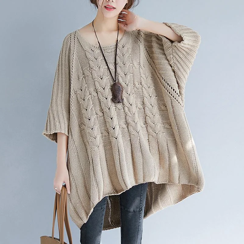 Autumn Knit Sweater Loose Pullover