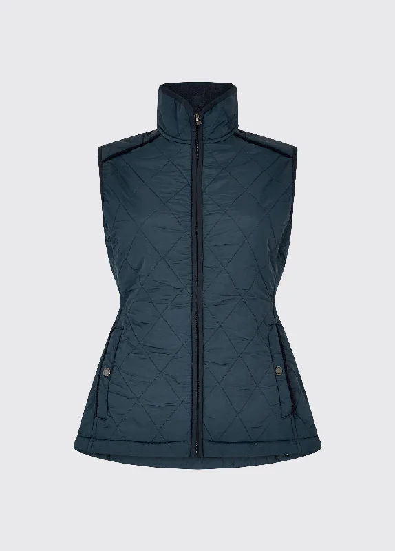 Heywood Women’s Quilted Gilet - Navy