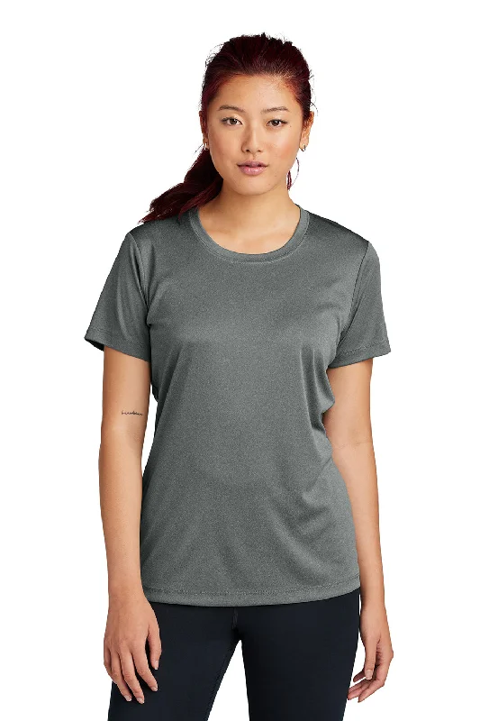 Sport-Tek Womens Competitor Moisture Wicking Short Sleeve Crewneck T-Shirt - Iron Grey