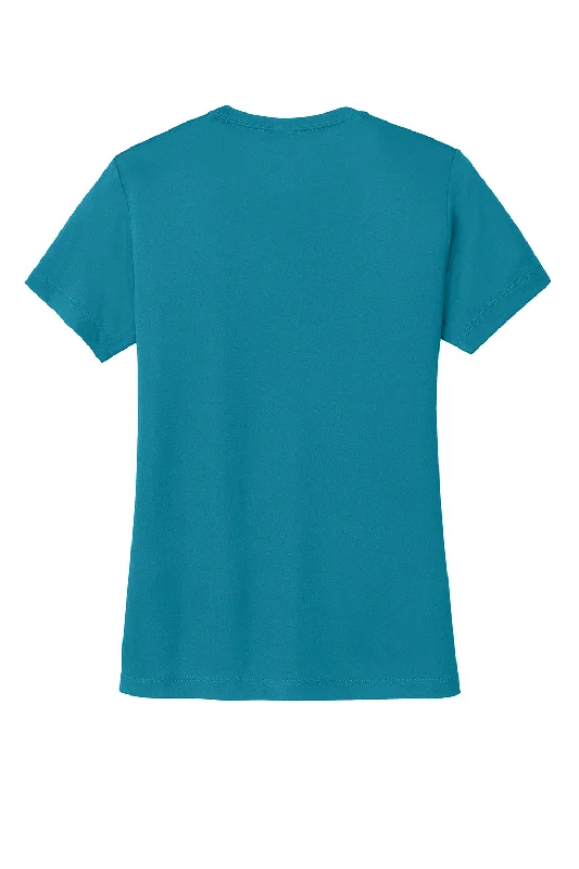 Sport-Tek Womens Competitor Moisture Wicking Short Sleeve Crewneck T-Shirt - Tropic Blue